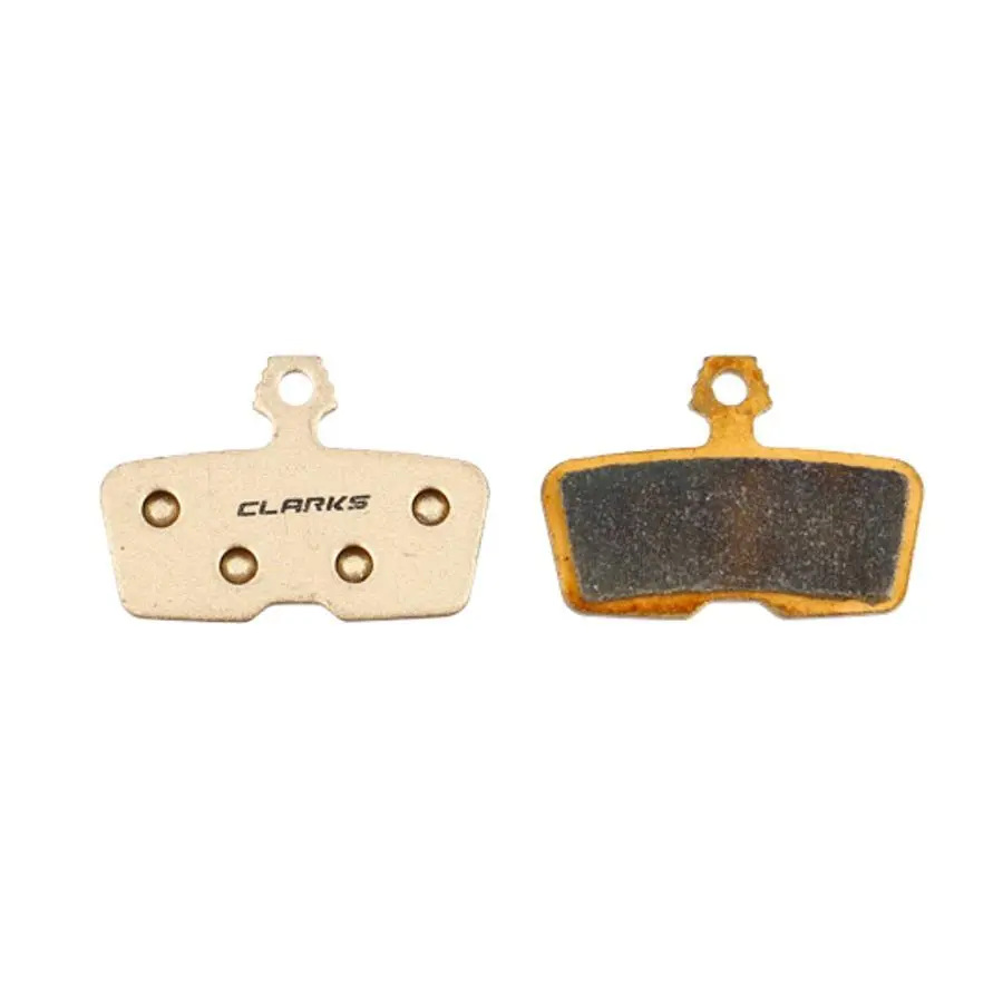 Ett par bromsbelägg Clarks Cycle Systems Sintered 2011 2014