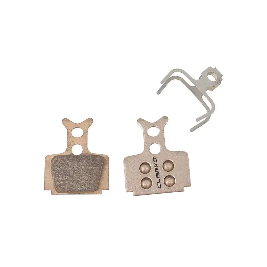 Ett par bromsbelägg Clarks Cycle Systems Sintered Formula Mega One-R-Rx