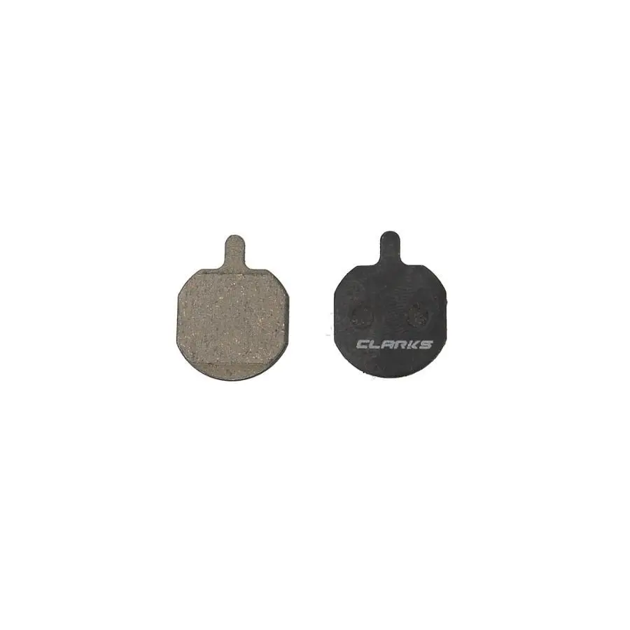Ett par organiska bromsbelägg Clarks Cycle Systems Hayes Meca Gx-2 Mx-2 Mx-3 Mx-4 Sole Hydrau