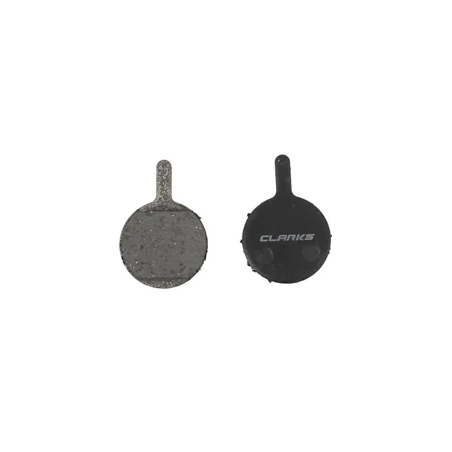 Ett par organiska bromsbelägg Clarks Cycle Systems Magura Louise 99-2001 Clara 2000