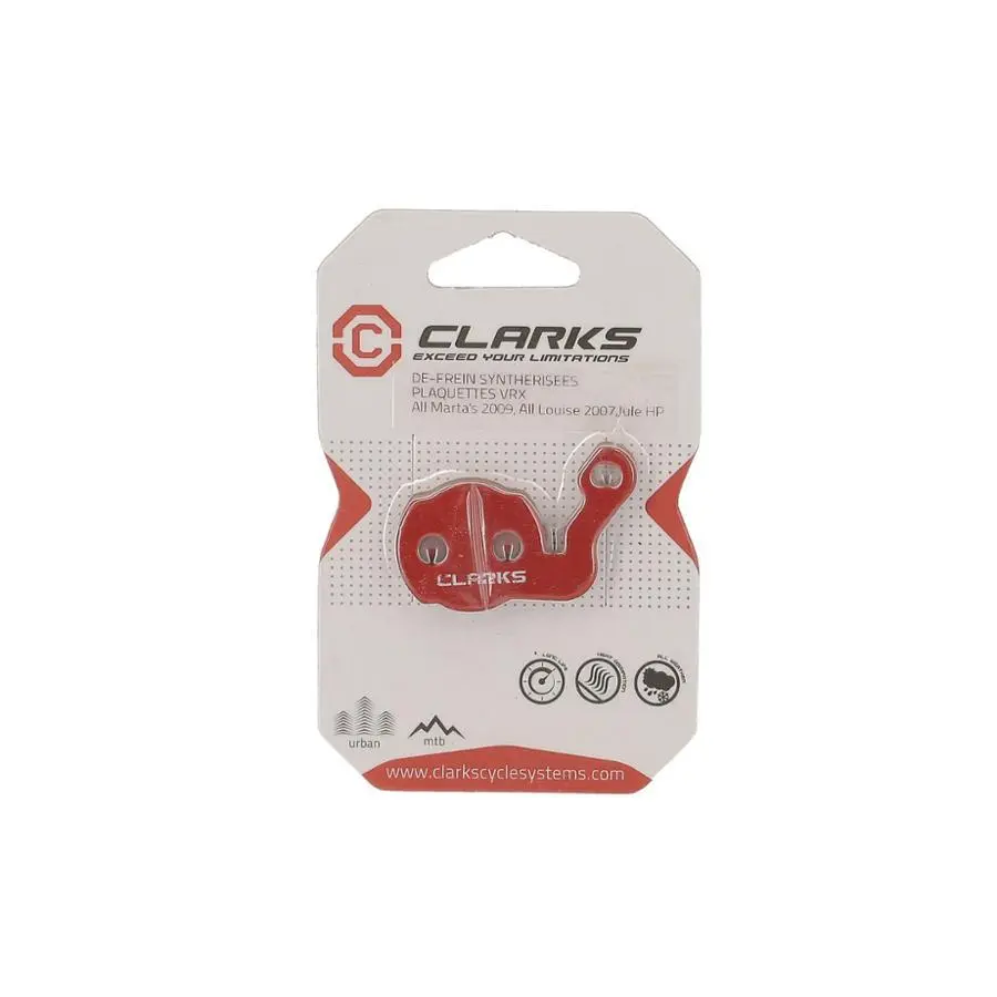Ett par bromsbelägg Clarks Cycle Systems Sintered Magura Marta 2009 Louise 2007 Julie Hp