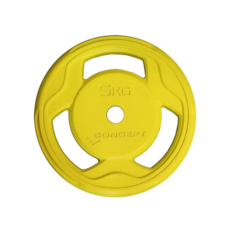 Viktskiva Concept New Pumpvikt Gul 5 Kg