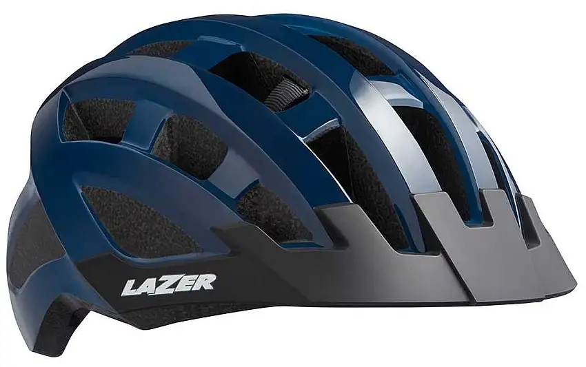 Cykelhjälm Lazer Compact mörkblå