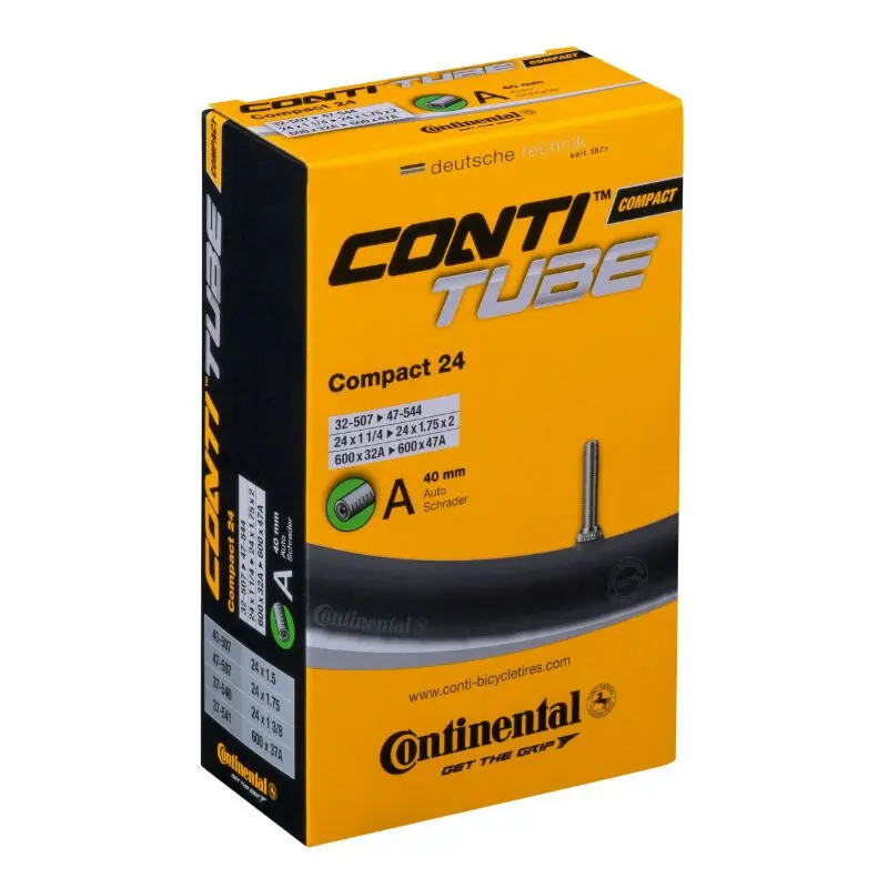 Innerrör med standardventil Continental 24 x 1.50-2.00
