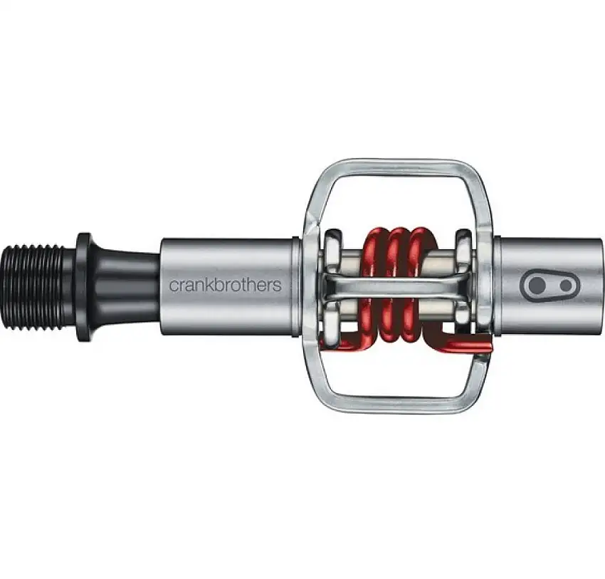 Crankbrothers eggbeater 1 pedalset, röd