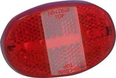 Baklampa "Cateye TL-Ld500" (Med 3 dioder & Godkänd reflex)
