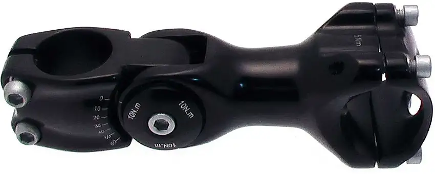 Styrstam Cavo justerbar 0-60° 31.8 mm 110 mm svart