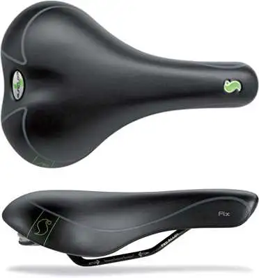 Sadel Sportourer Flx dam svart 174 mm