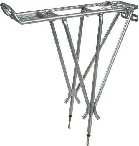 Pakethållare Cavo aluminium 26-28" silver