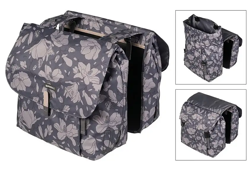 Väska Basil Magnolia Double Bag 35L Blackberry