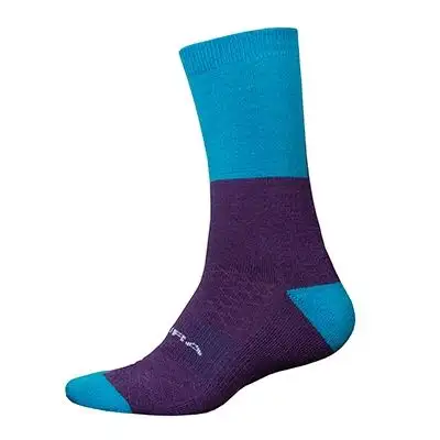 Strumpor Endura BaaBaa Merino Winter Blå