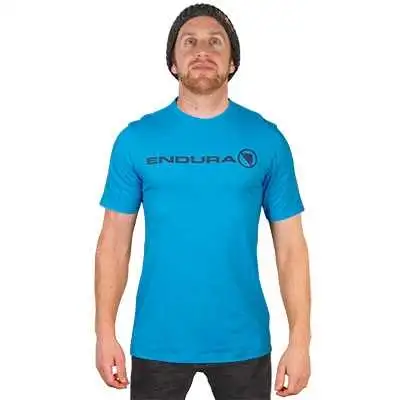Tröja Endura One Clan Light T hi-viz blå