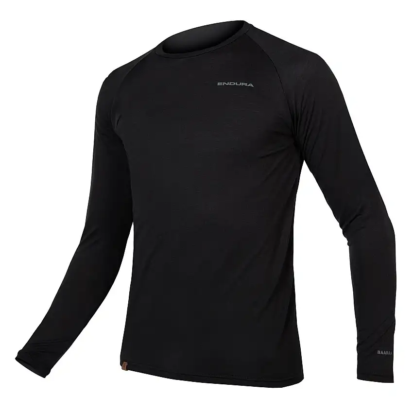 Underställ Endura BaaBaa Blend L/S Baselayer svart