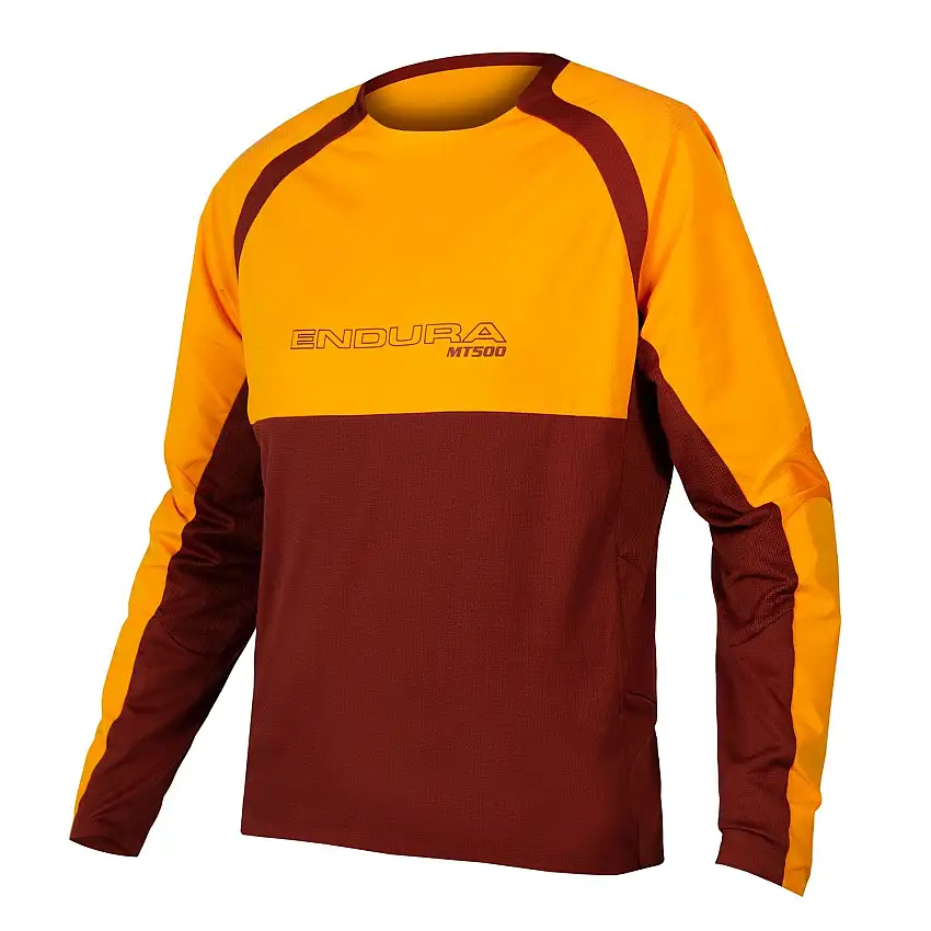 Tröja Endura MT500 Burner L/S Jersey II Röd