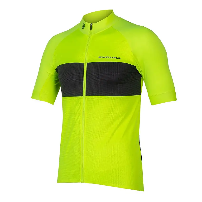Tröja Endura Fs260-Pro S/S Jersey II (Relaxed Fit) Gul
