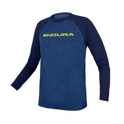 Tröja Endura Kids One Clan Raglan L/S blå