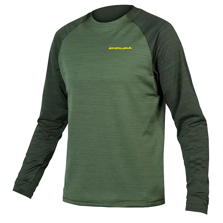 Tröja Endura Singletrack Fleece Grön