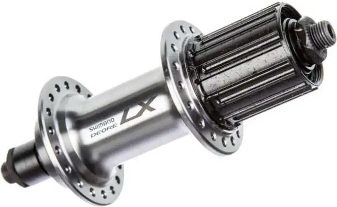 Baknav Shimano LX FH-T670 36H 135 mm silver