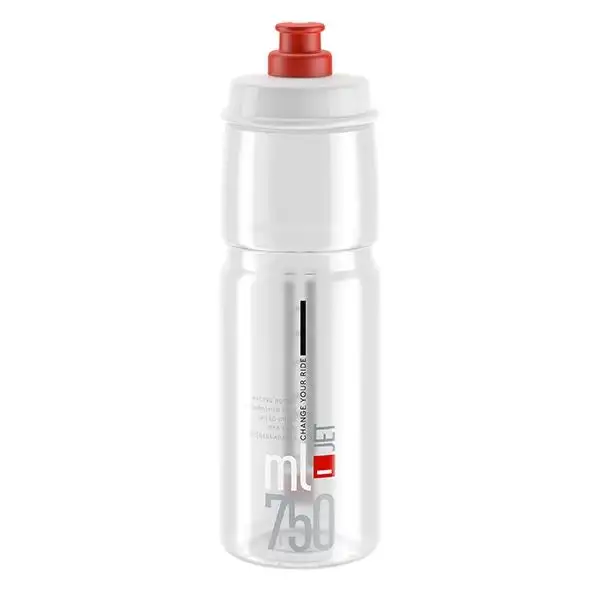 Flaska Elite Jet Klar/Röd 750ml