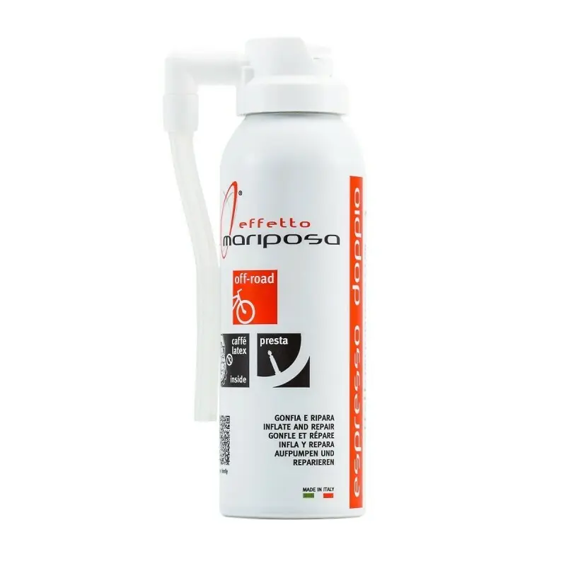 Underhållsprodukter för punkteringssäkra sprayburkar Effetto Mariposa espresso doppio 125ml