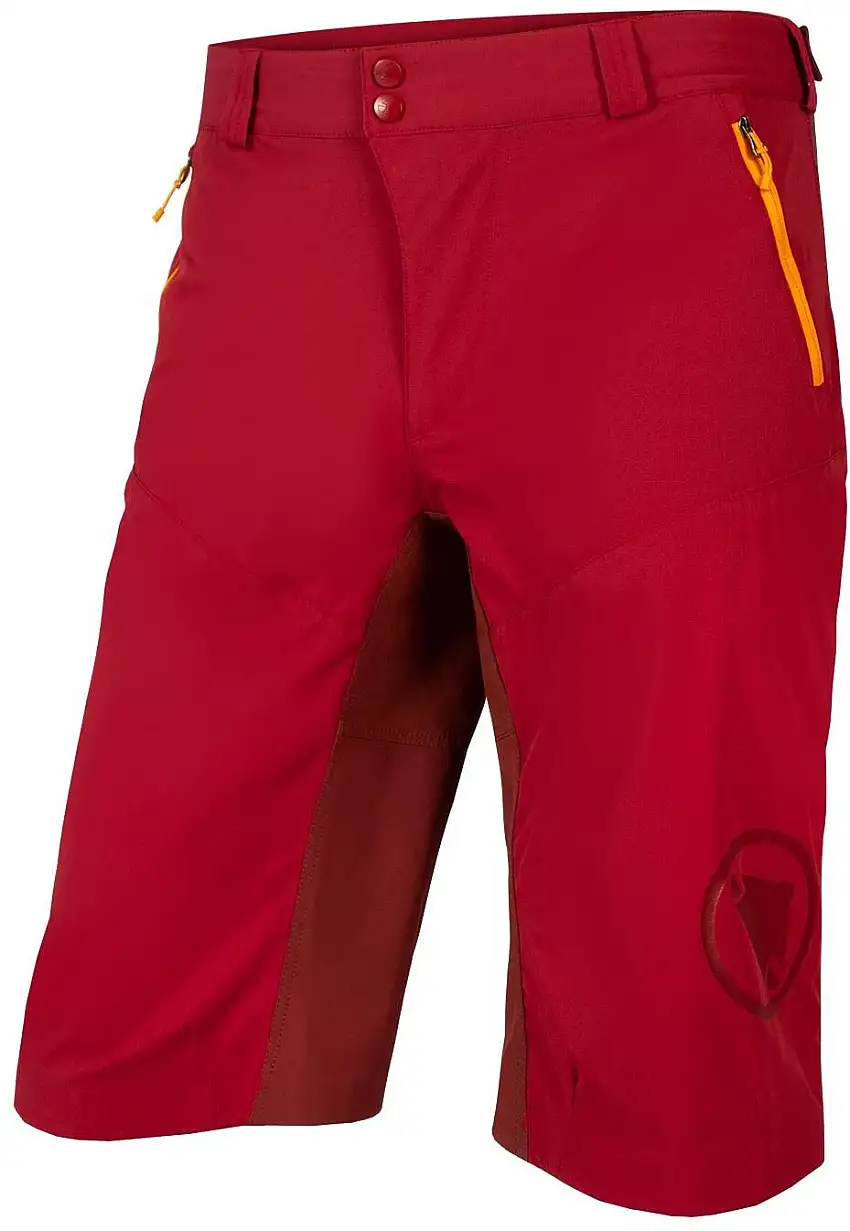 Baggy Shorts Endura MT500 Spray Röd
