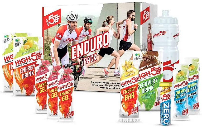 Energipaket High5 Enduro Pack + 750 ml flaska