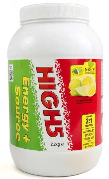 Kort Datum - Sportdryck High5 Energysource Plus 2.2 kg Citrus