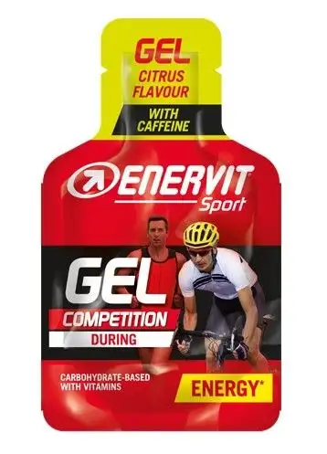 Energigel Enervit Sport Gel med Koffein Citrus 25ml
