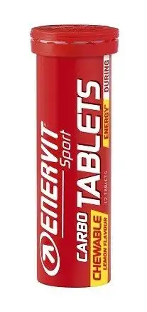 Enervit Sport Carbo Tablets Lemon Rör 12st