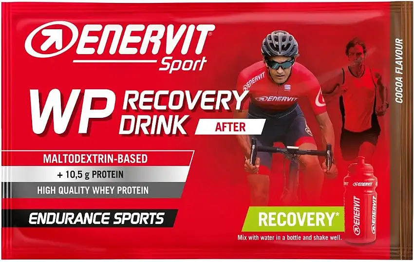 Återhämtningsdryck Enervit Sport WP Recovery Drink Chocolate 50G