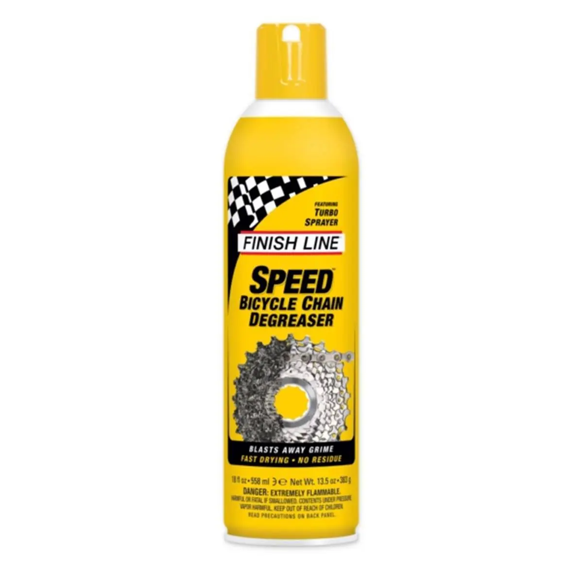 Aerosol för avfettning av kedjor Finish Line Speed Bike