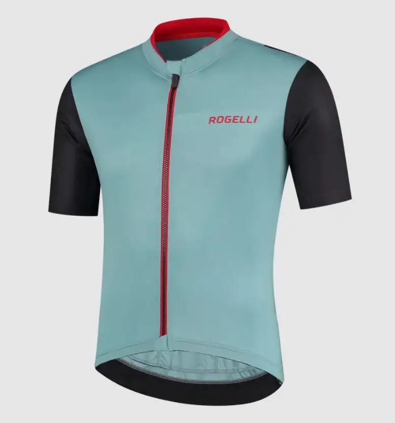 Tröja Rogelli Minimal Jersey SS Grå/Svart/Röd