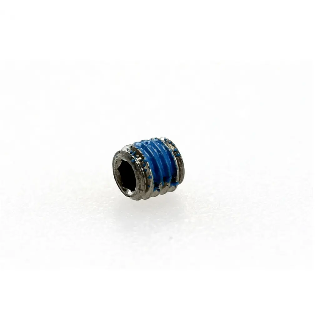 Cykelskruv standard metrisk fäste Fox Socket Set Cup Point Nylock Patch