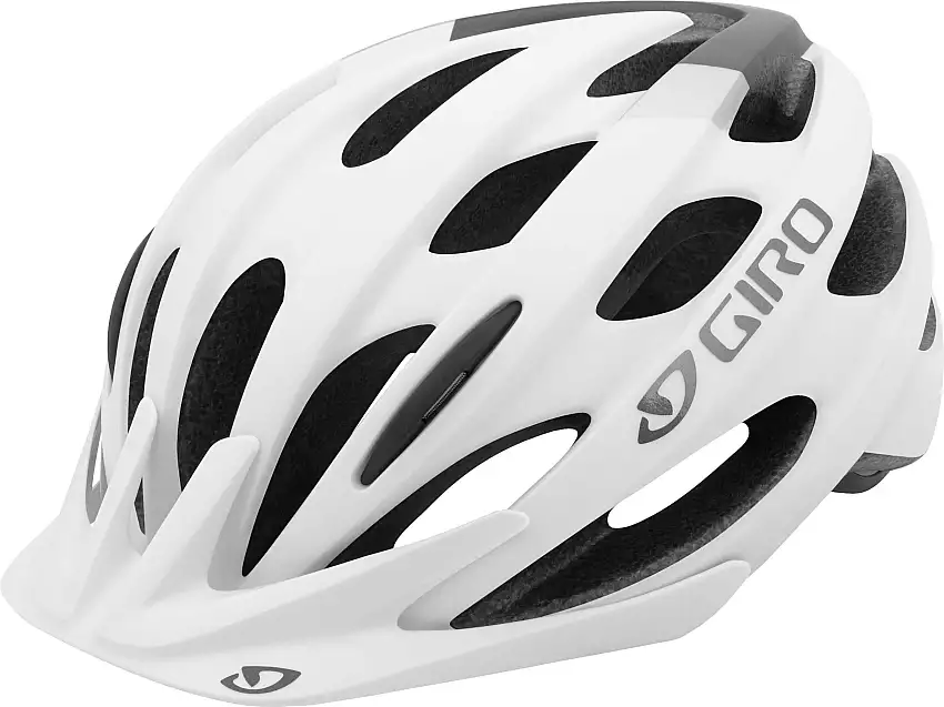 Cykelhjälm Giro Bishop vit/grå