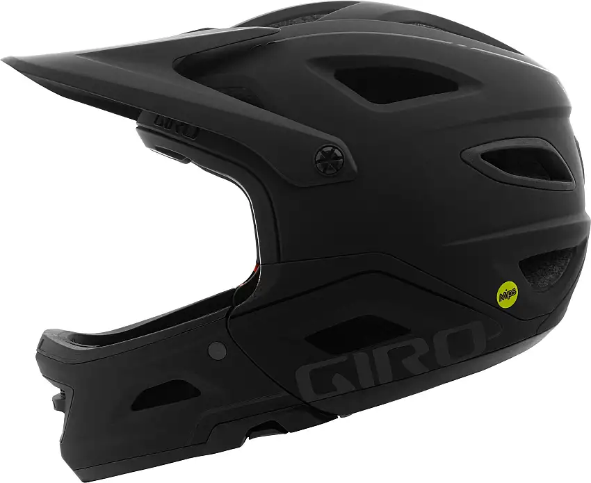 Cykelhjälm Giro Switchblade MIPS matt svart/blanksvart