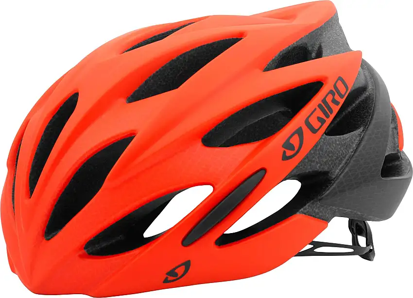 Cykelhjälm Giro Savant MIPS vermillion/flame fade