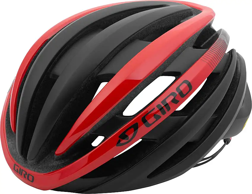 Cykelhjälm Giro Cinder MIPS matt svart/blankröd