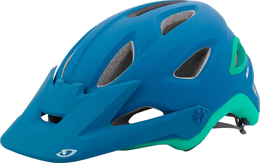 Cykelhjälm Giro Montara MIPS matt blå/teal