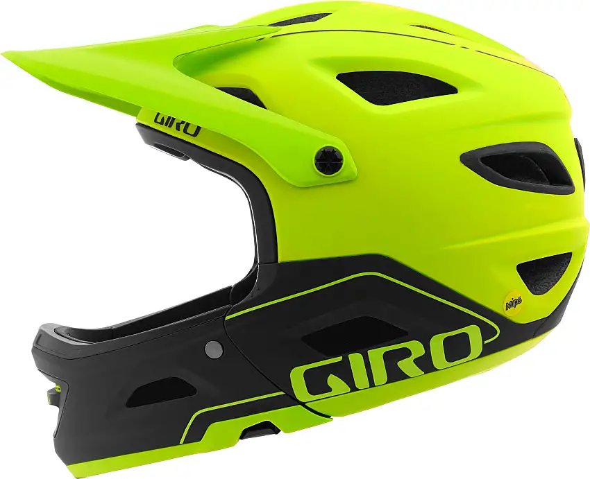 Cykelhjälm Giro Switchblade MIPS matt lime/svart