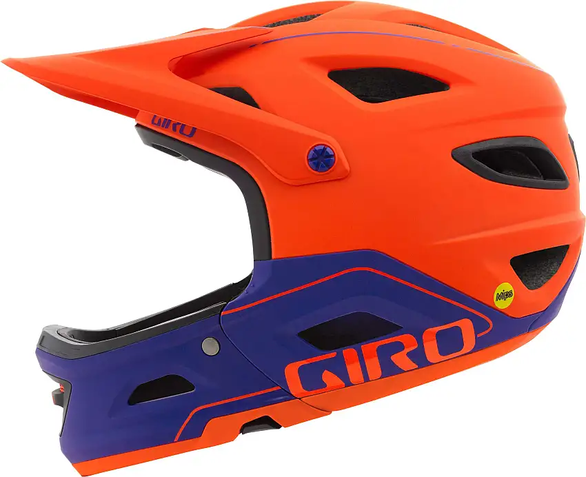Cykelhjälm Giro Switchblade MIPS matt vermillion/purple