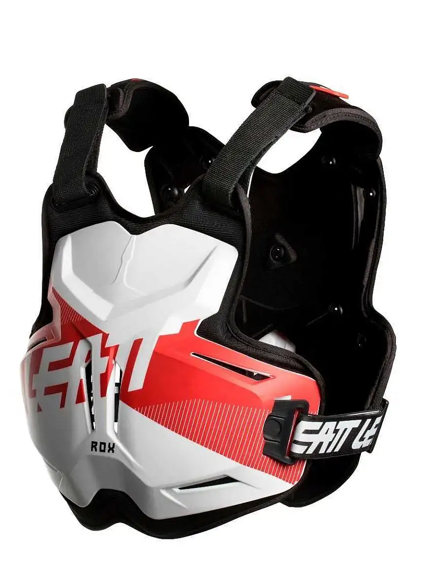 Överkroppsskydd Leatt Chest Protector 2.5 Rox vit/röd
