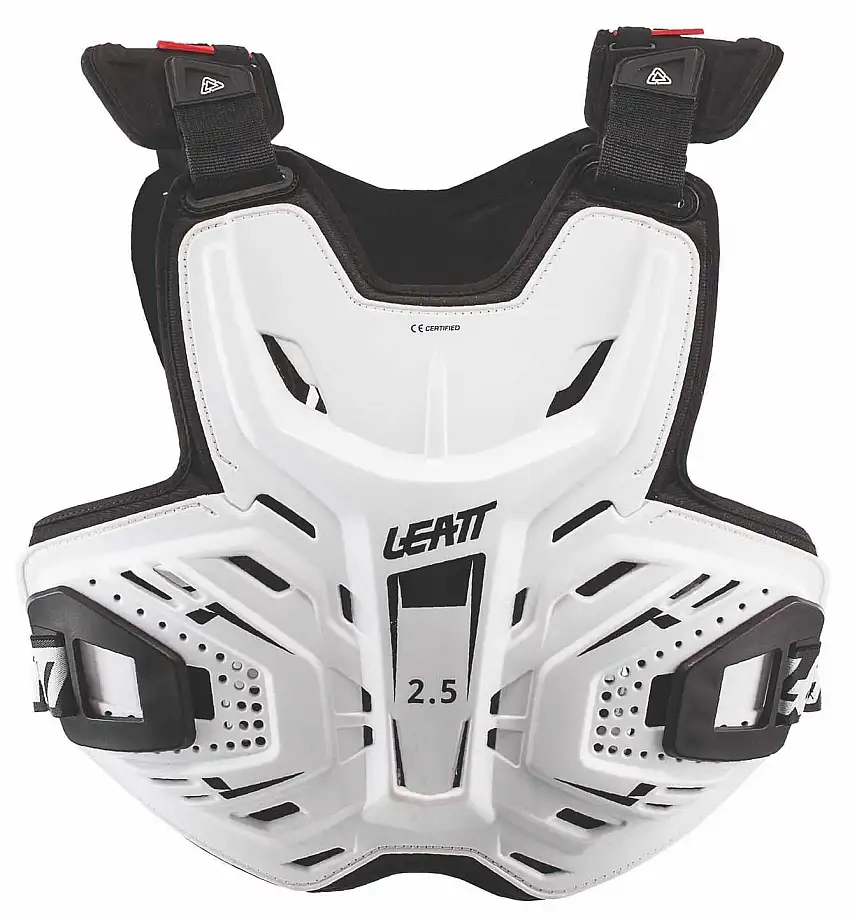 Överkroppsskydd Leatt Chest Protector 2.5 vit