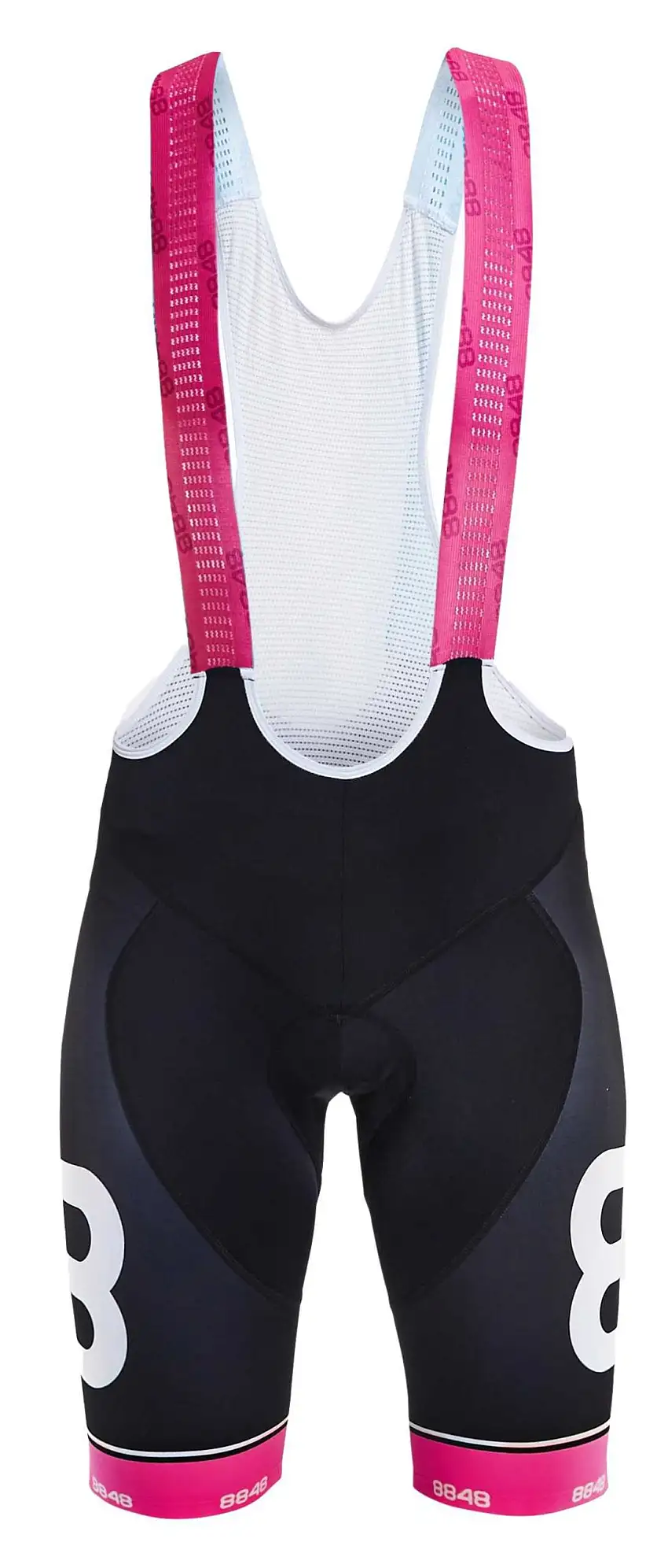 Bib Shorts 8848 Altitude Paradiso dam svart/rosa