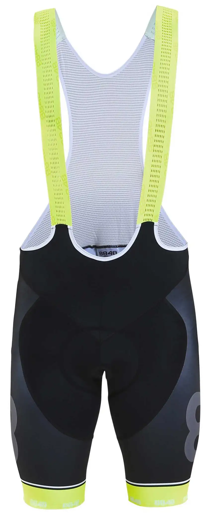 Bib Shorts 8848 Altitude Flow svart/gul