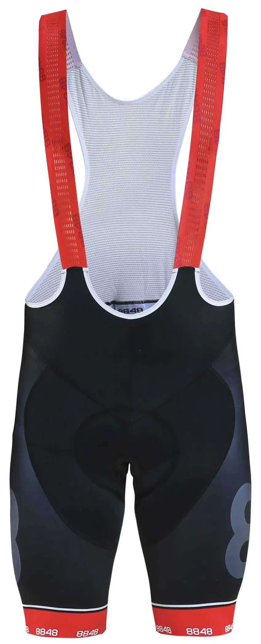 Bib Shorts 8848 Altitude Flow svart/röd