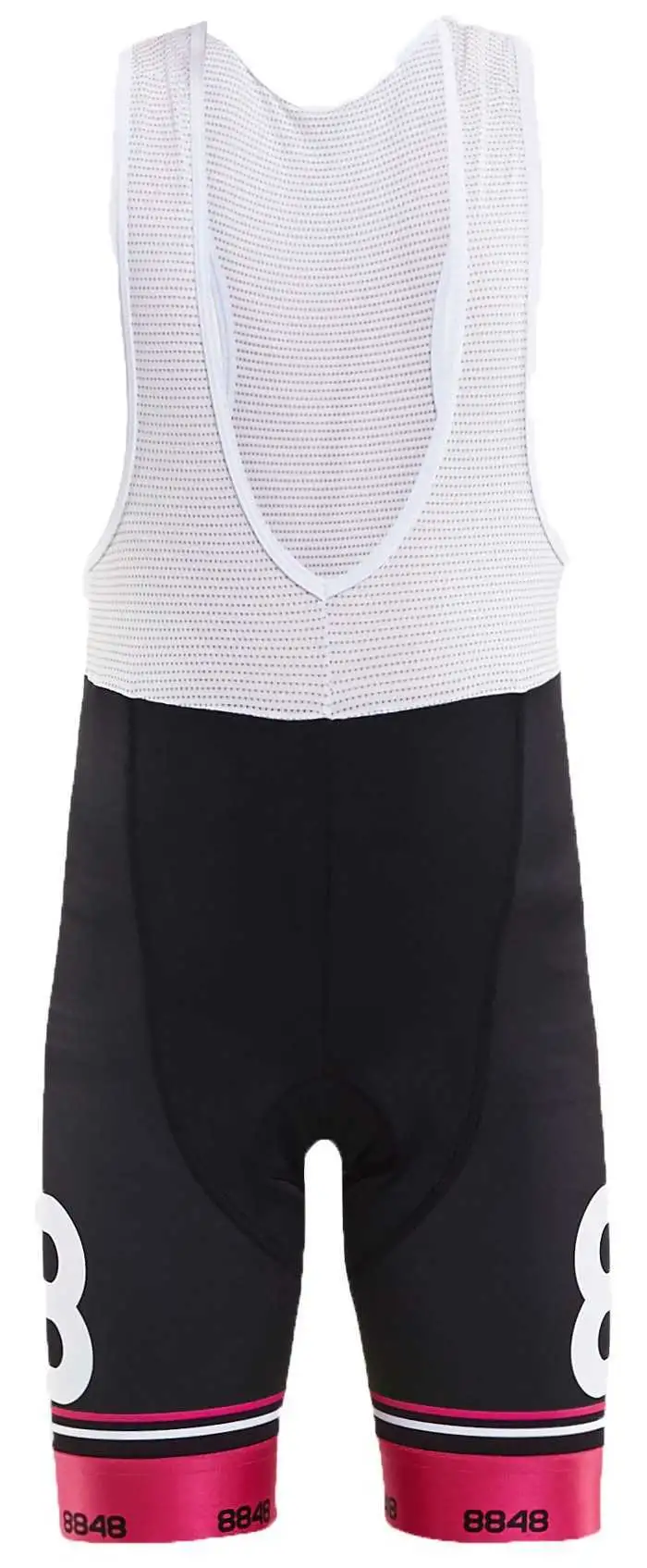 Bib Shorts 8848 Altitude Ortler Jr svart/rosa