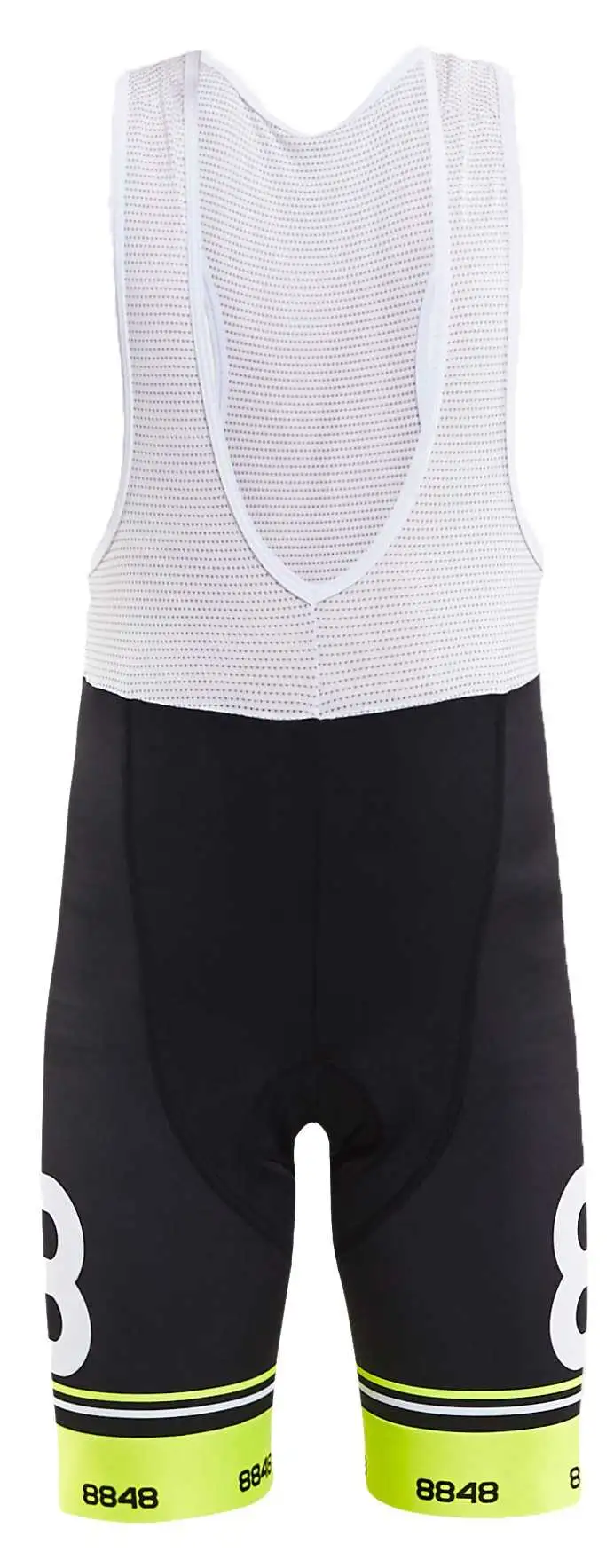 Bib Shorts 8848 Altitude Ortler Jr svart/gul