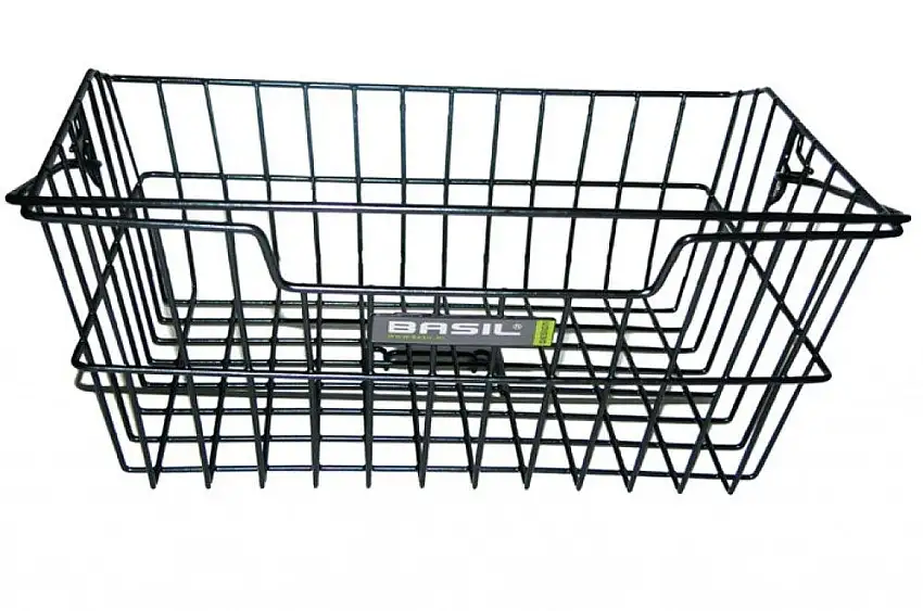 Cykelkorg Basil Rear Cairo Black Removable Spring Clamp