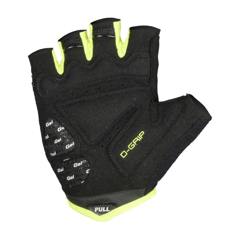 Ett par korta handskar på kort med kardborreband Gist D-grip Gel 5511