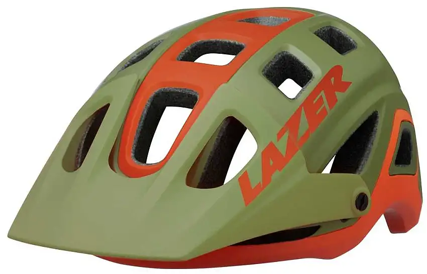 Cykelhjälm Lazer Impala MIPS matt Grön/Orange